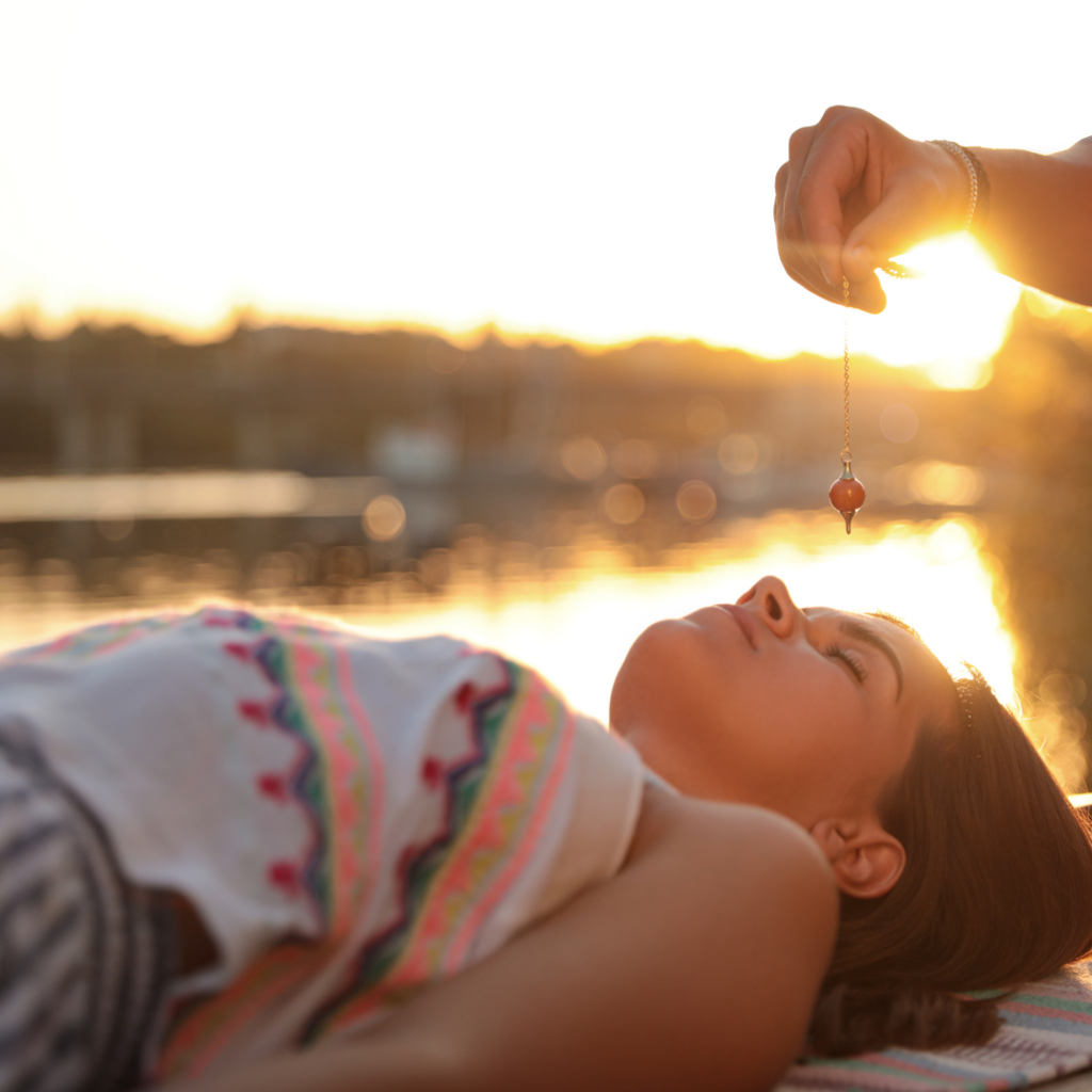 A relaxing Reiki health session at Bliss Healing Center in Melbourne, promoting well-being and balance.